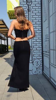 Black Crystal Skirt