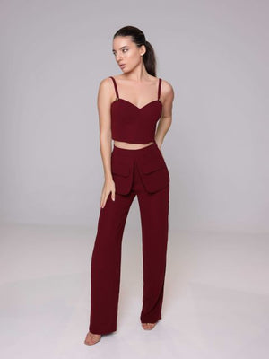 The Burgundy Pant