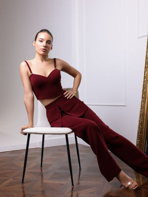 The Burgundy Pant