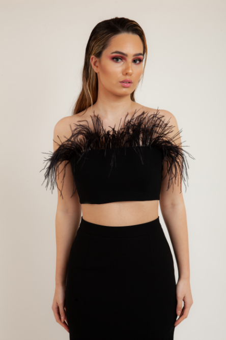 High feathers Top